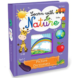 Learn With Nature Picture Dictionary Board Book
