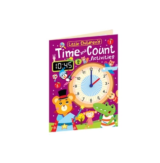 Little Children Time And Counting Activity Book