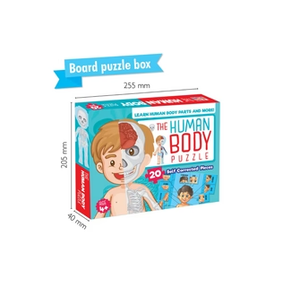 Learn The Human Body Puzzle Box