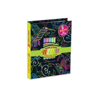 Extra Large Neon Colouring Kit