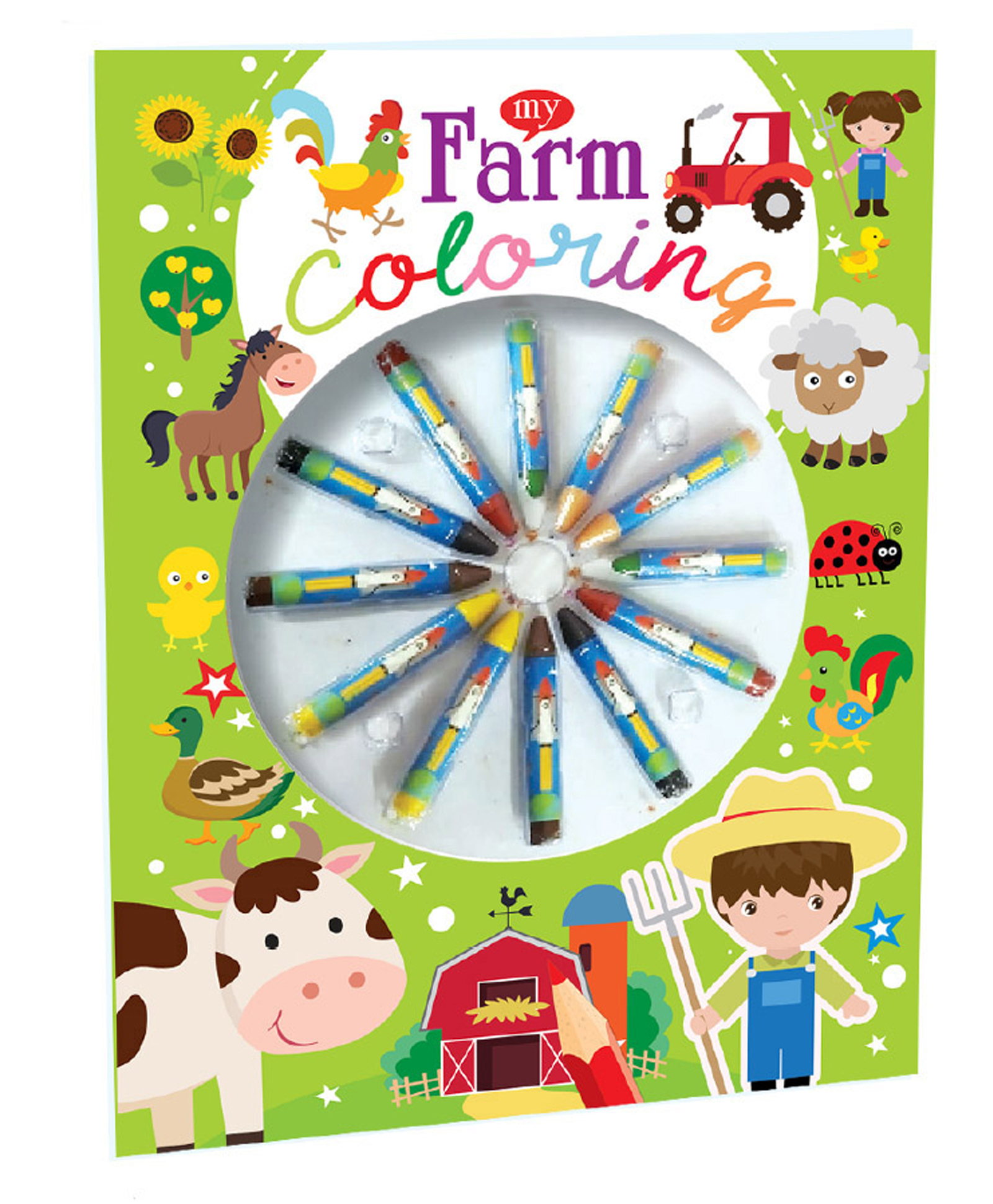 Farm Animal Colouring Book