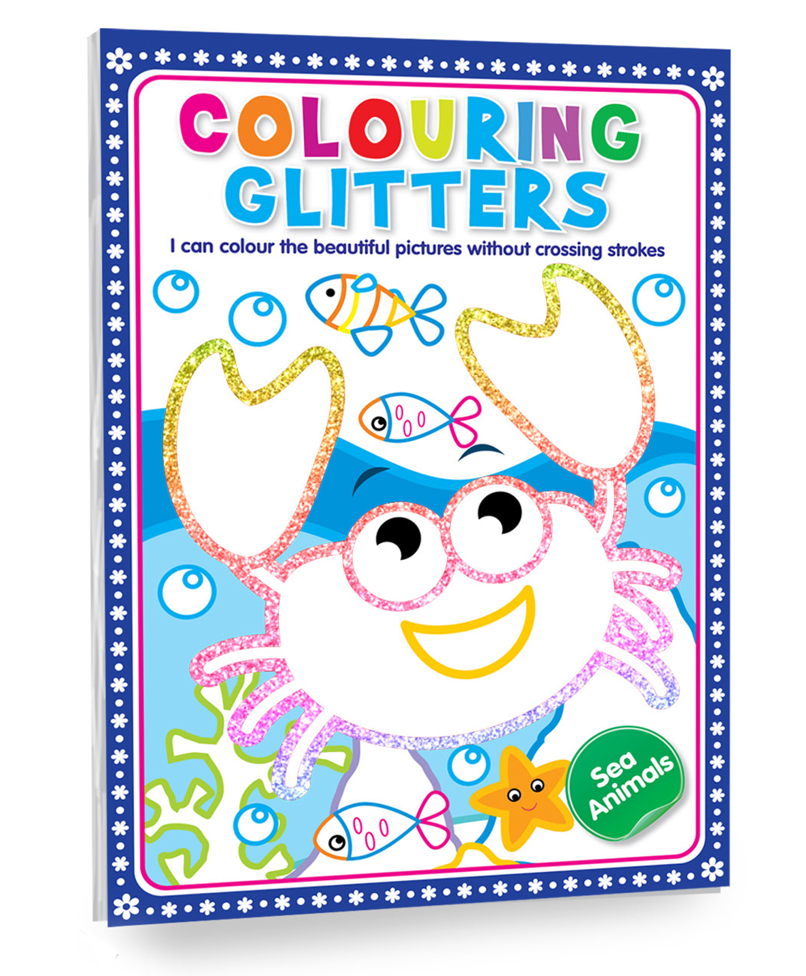 Sea Colouring Glitter Board