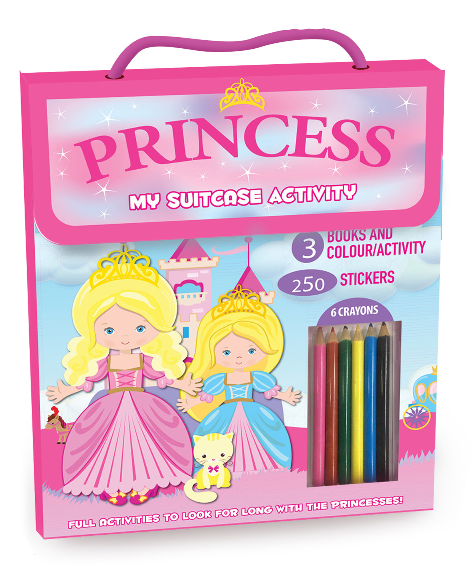 My First Princess Colouring Activity Suitcase Box