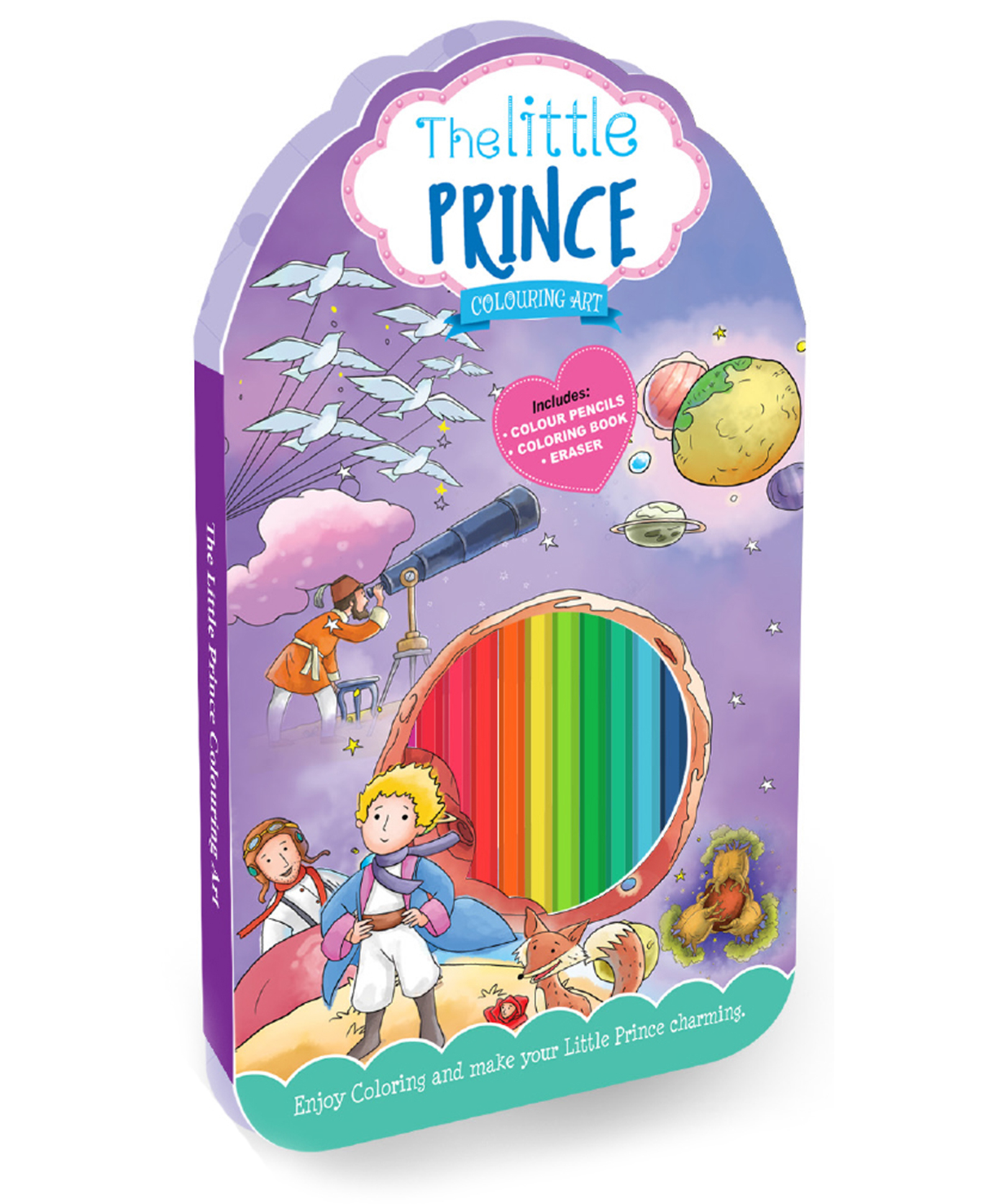 The Little Prince Colouring Kit