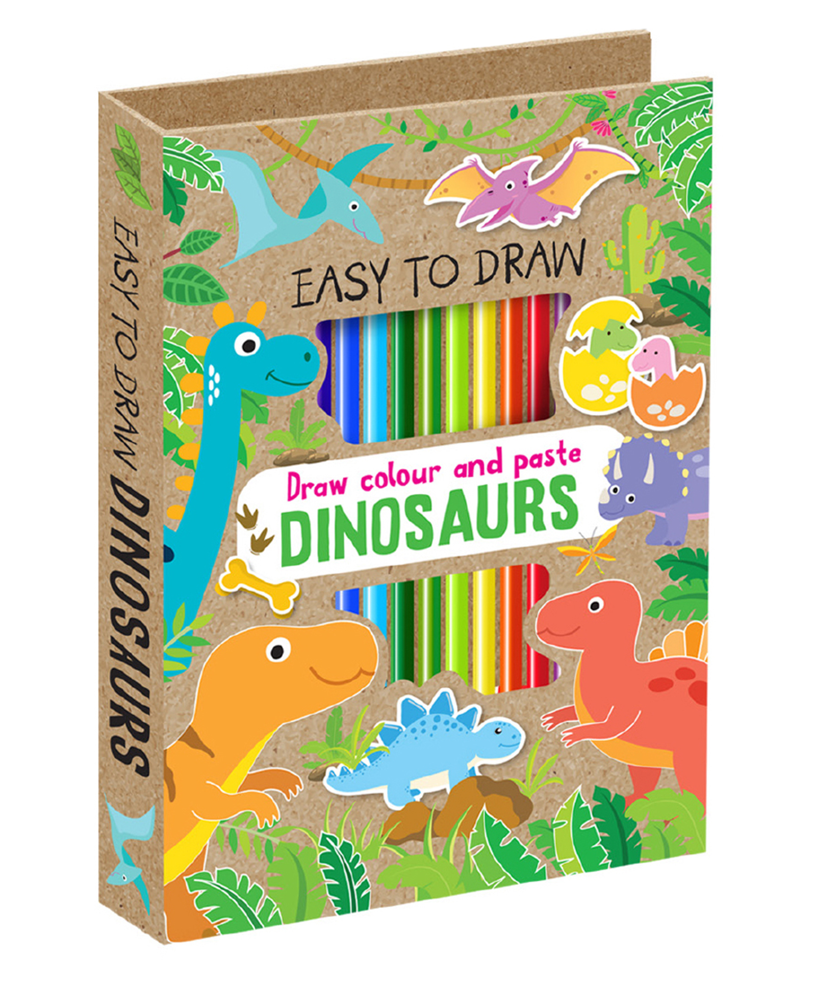 Dinosaurs Easy to Draw Art and Craft Kit