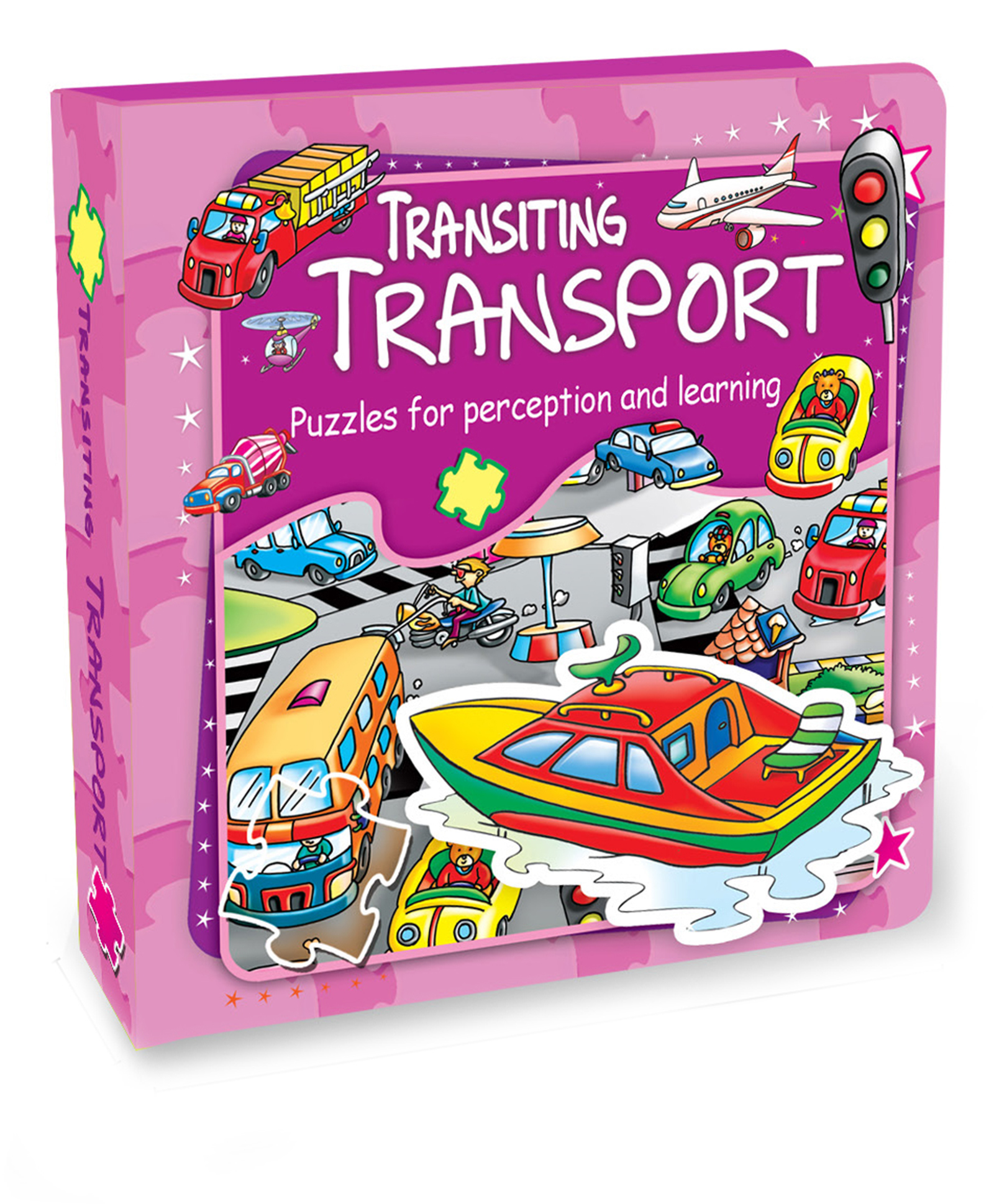 My First Transport Puzzle Board Book