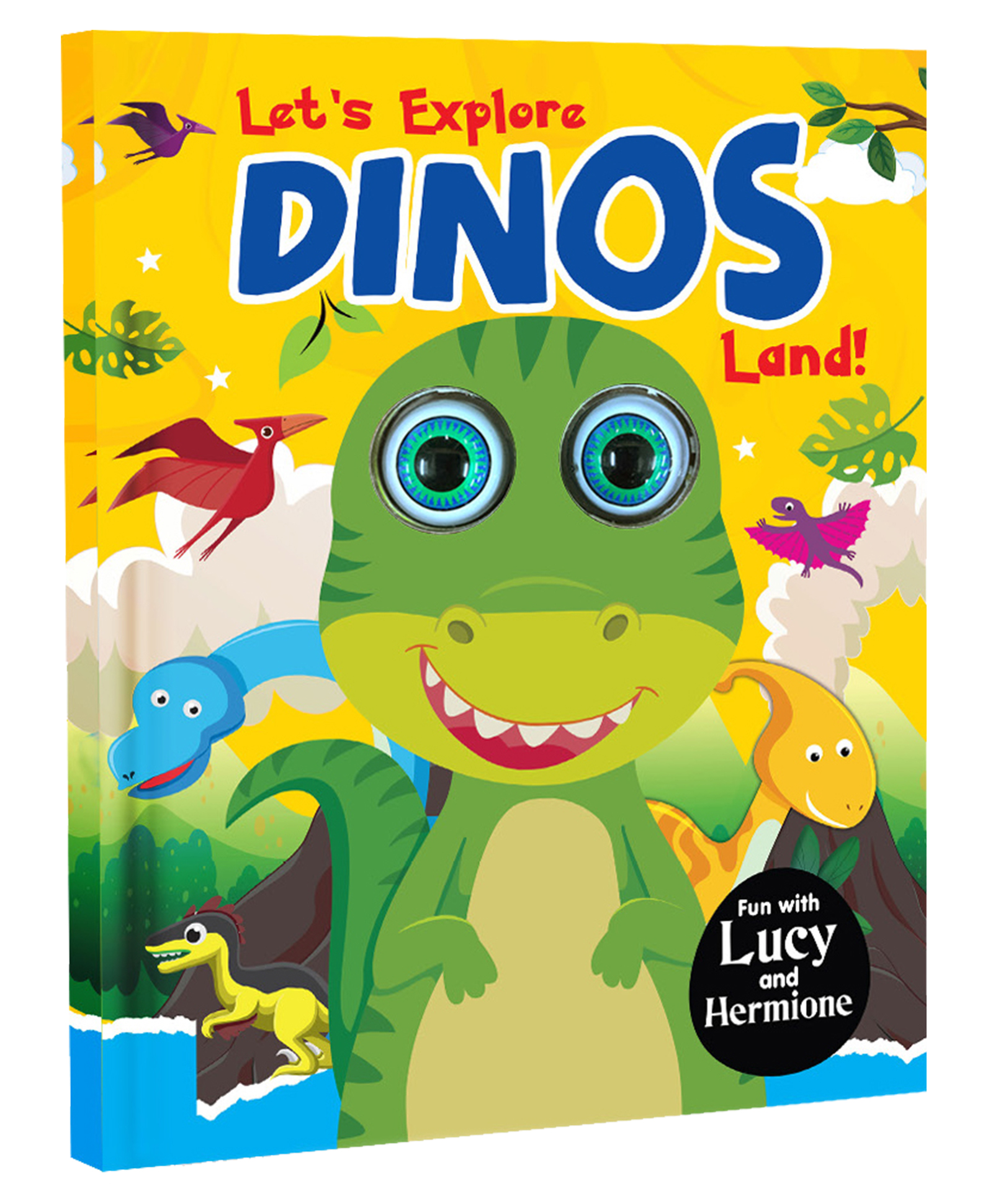 Fun with Lucky Dinosaur Story Book