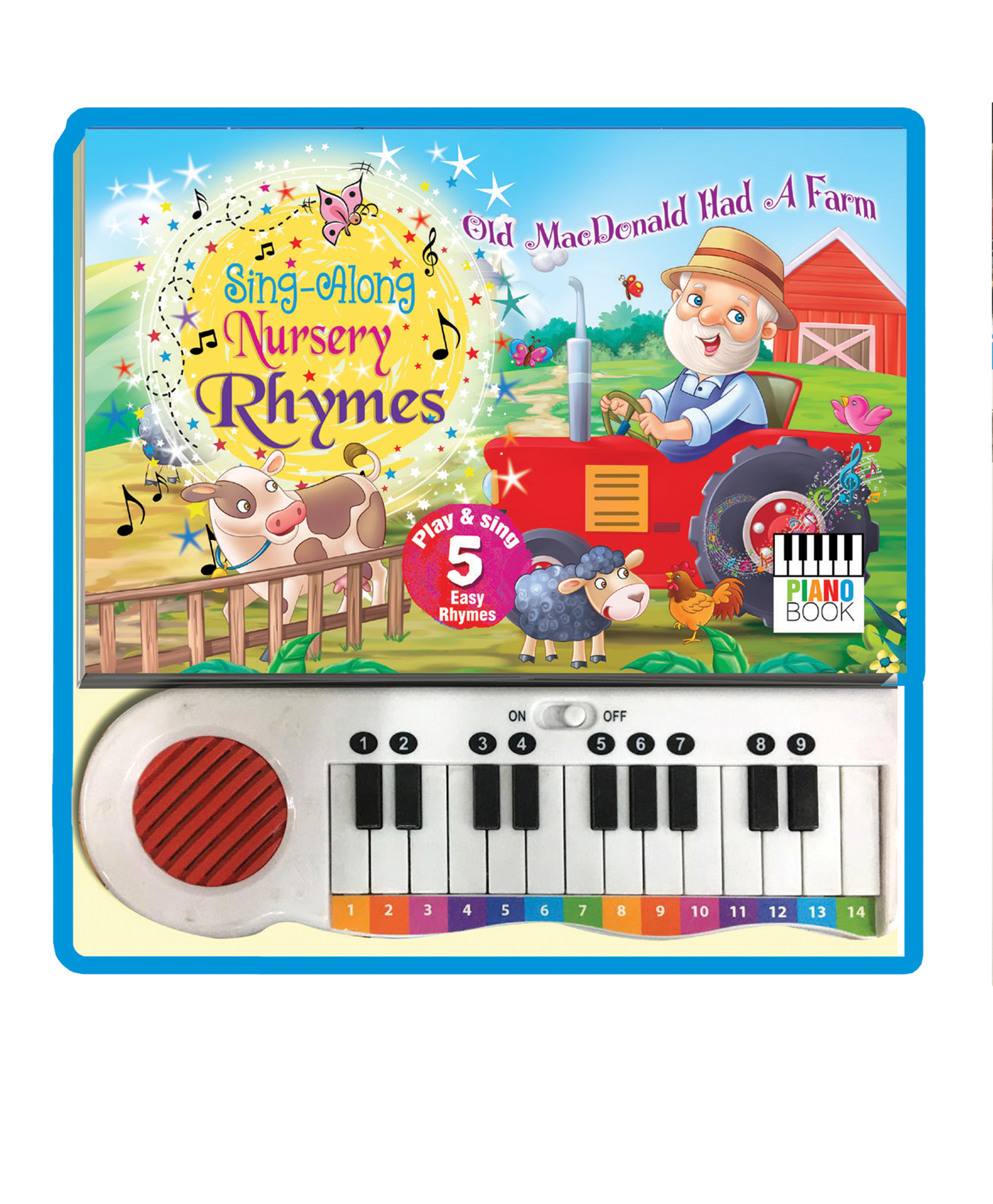 Nursery rhymes piano Sound book