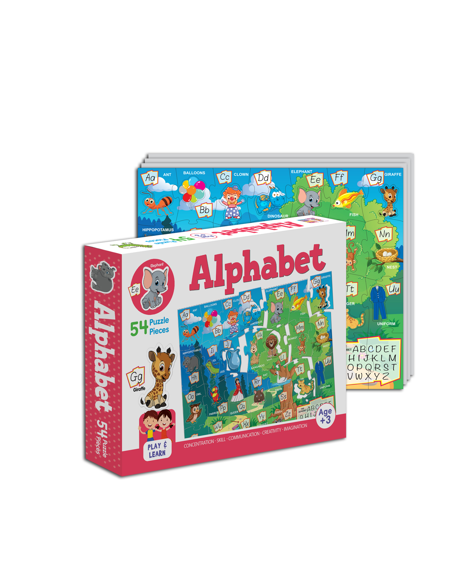 Alphabet Puzzle Pcs Box