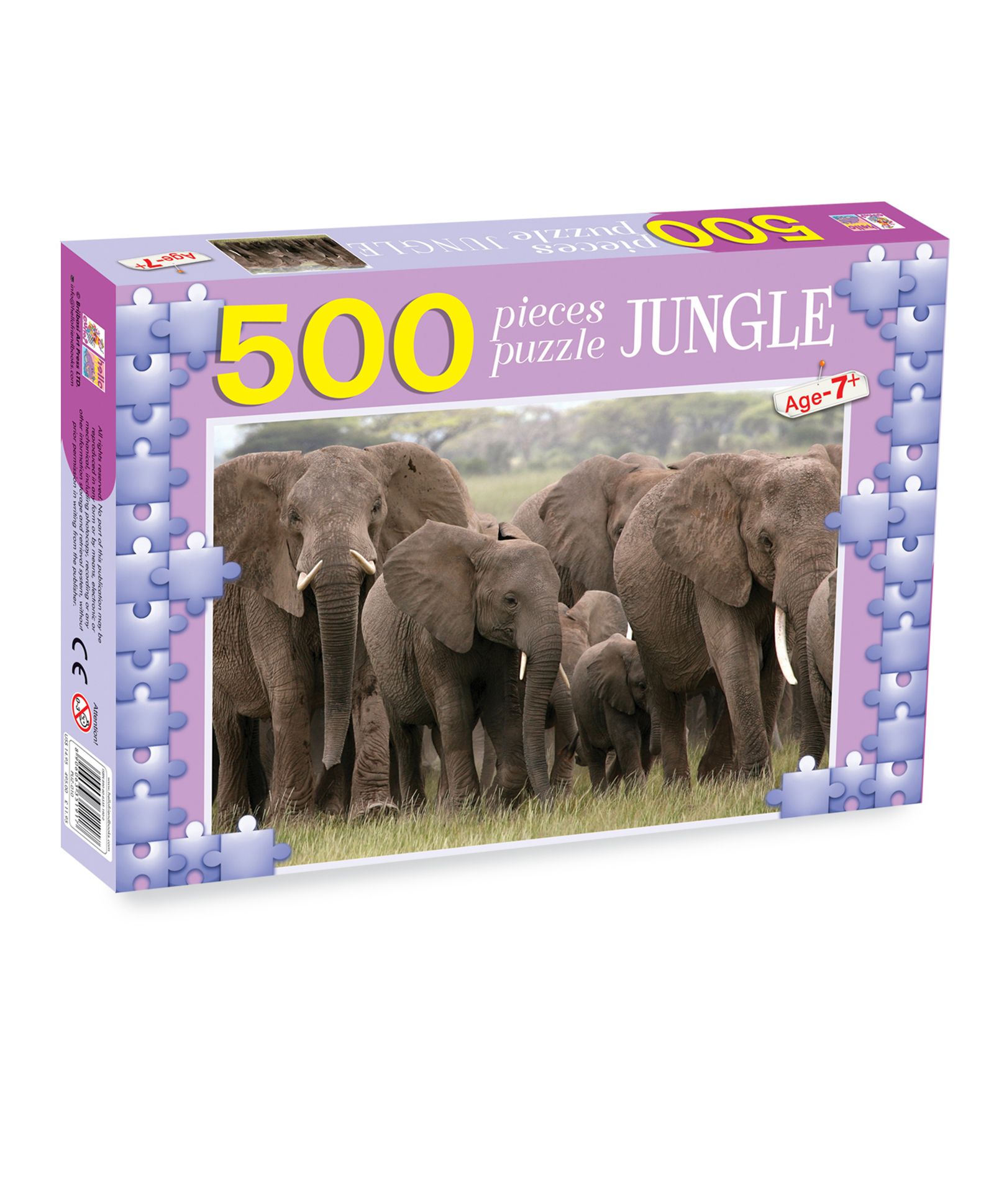 Jungle 500 Pcs Puzzle Box 
