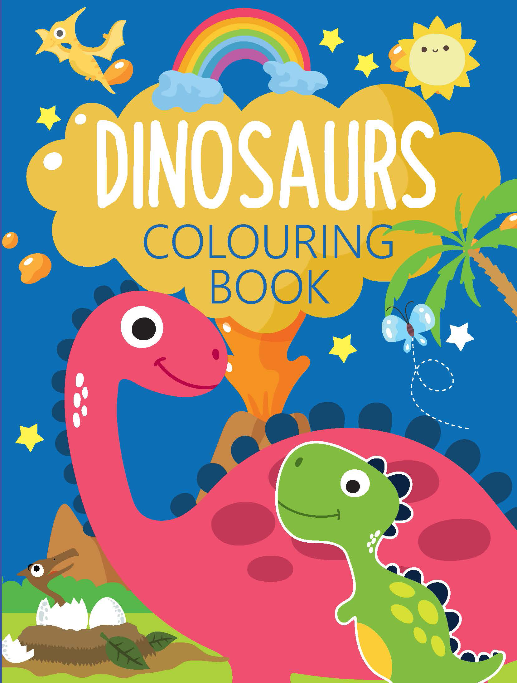 DINOSAURS COLOURING BOOK