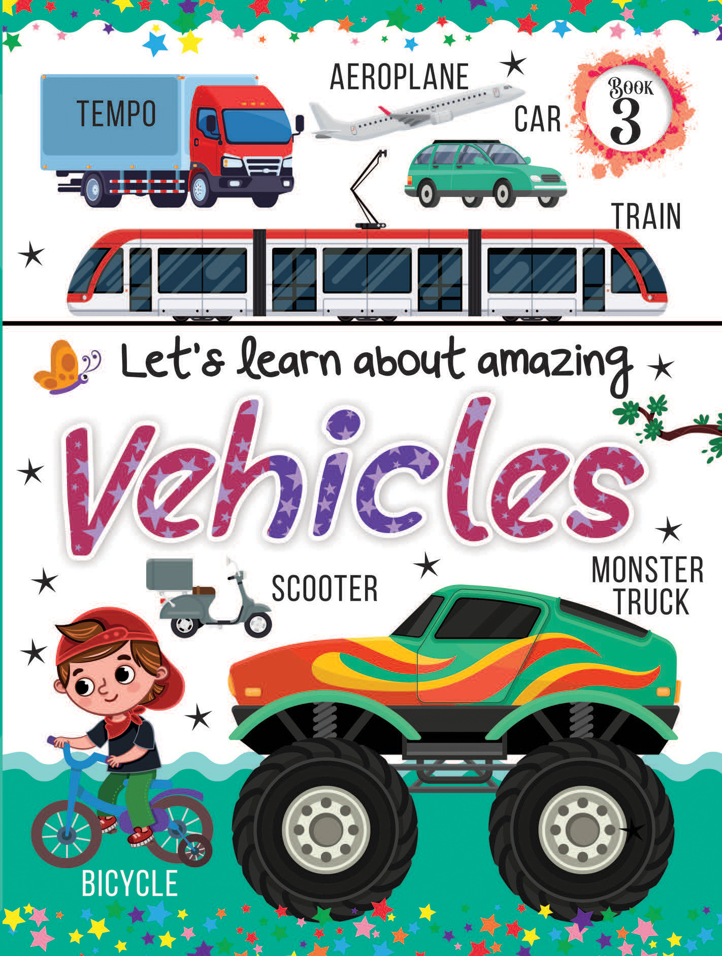 Vehicles Board Book Large