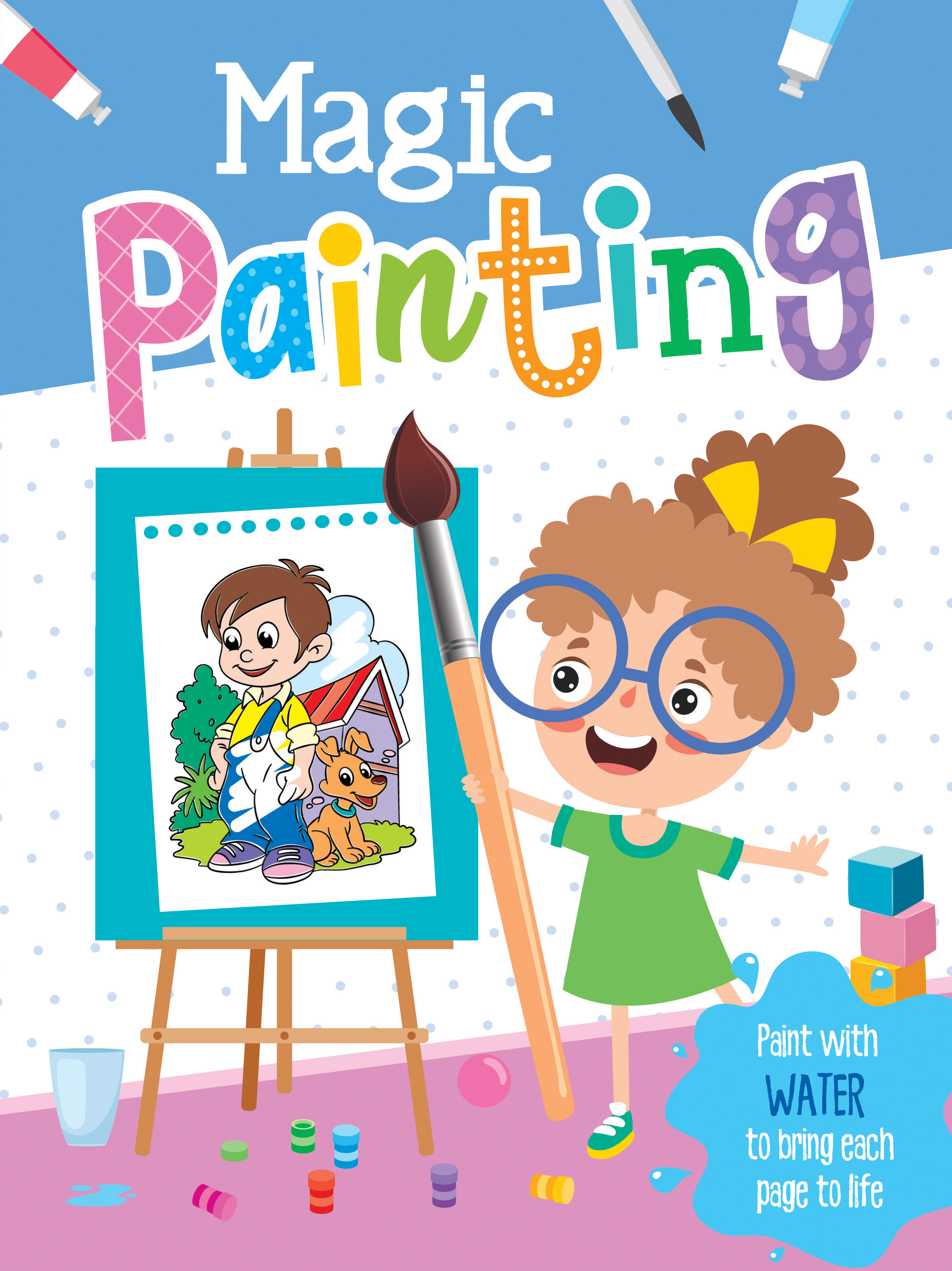 Magic Painting Colouring Book – 1