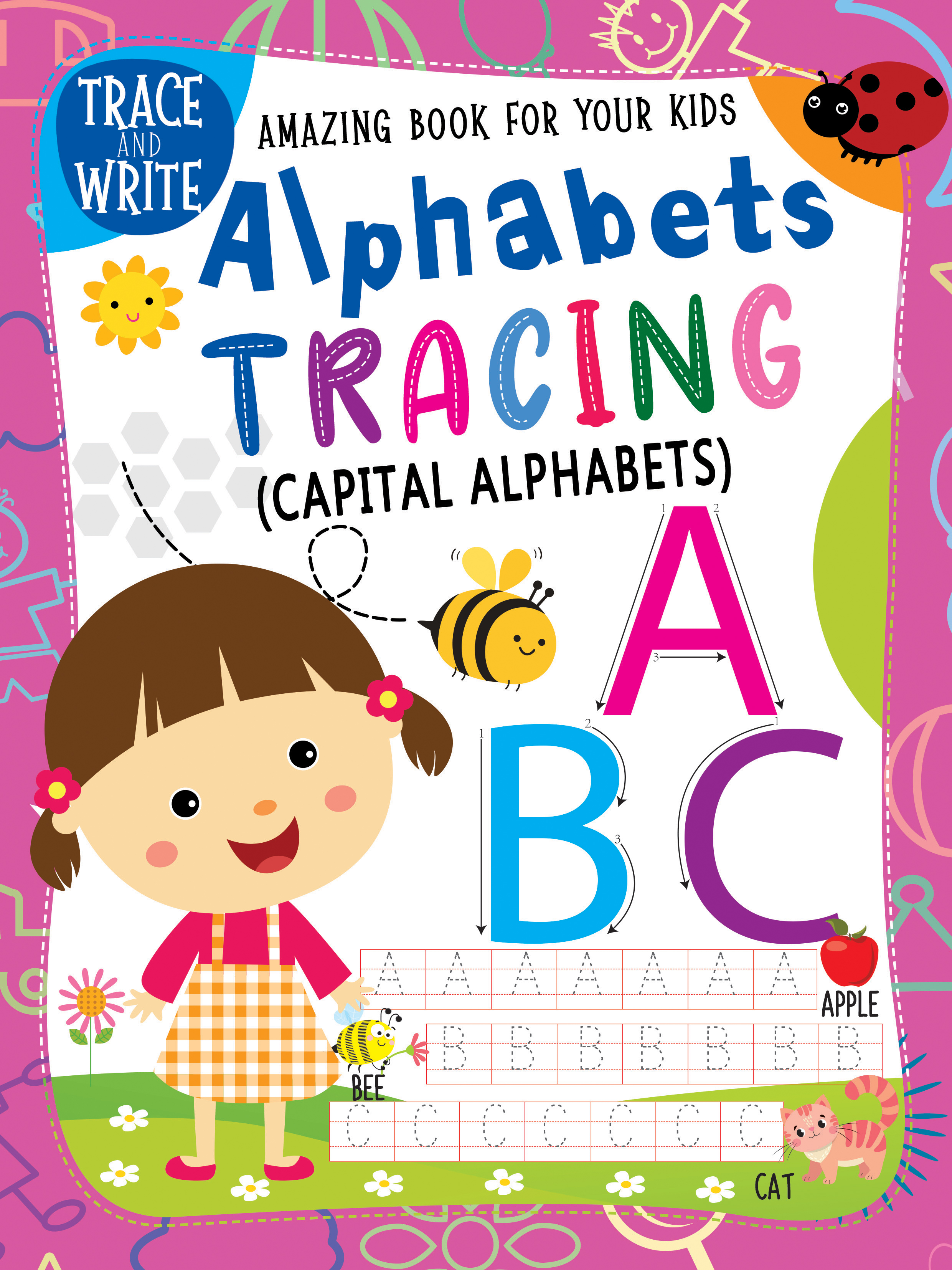 Pattern Writing Book Capital Letters