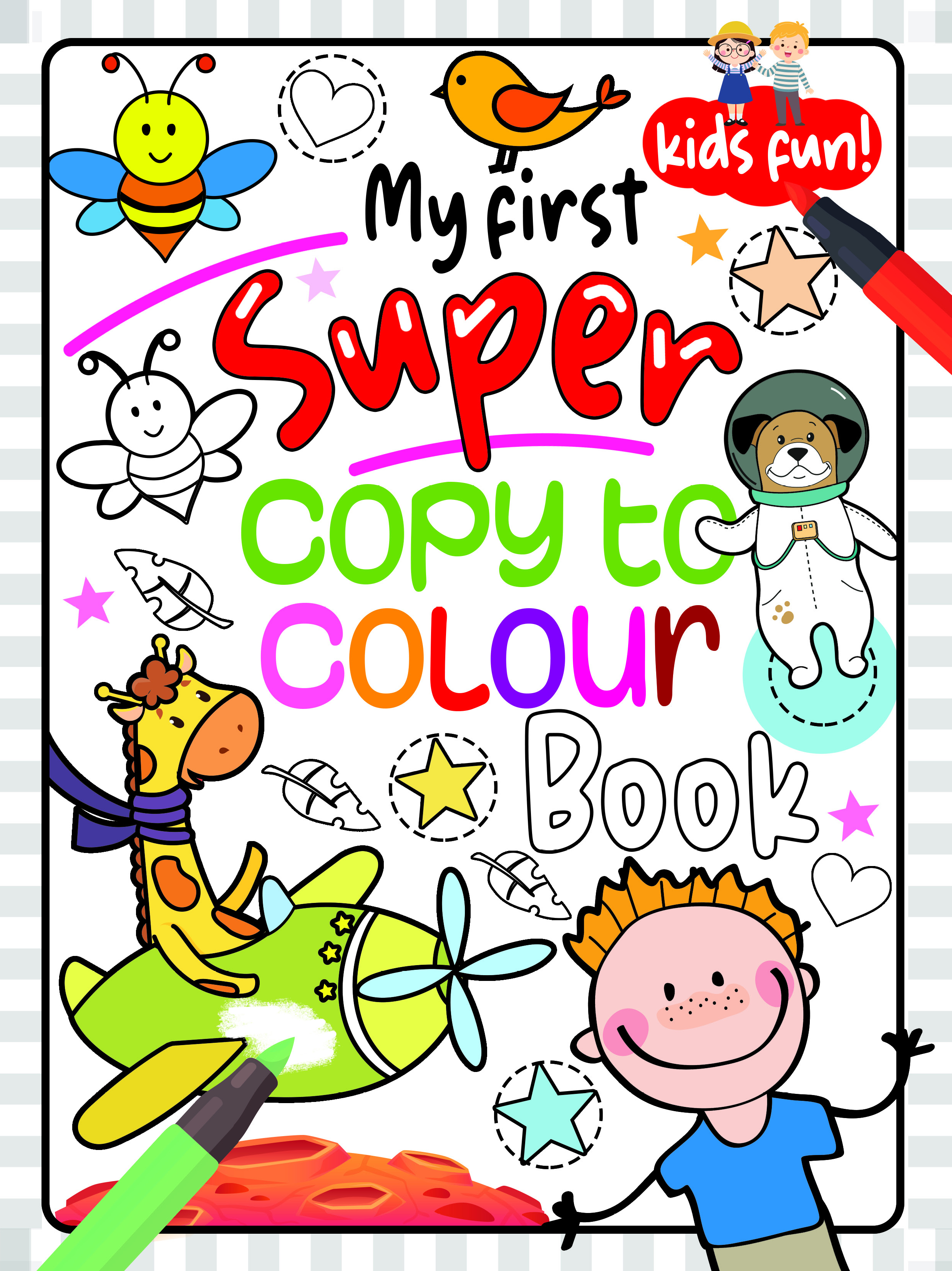 Easy Colour - Cool Copy Colouring Super 2