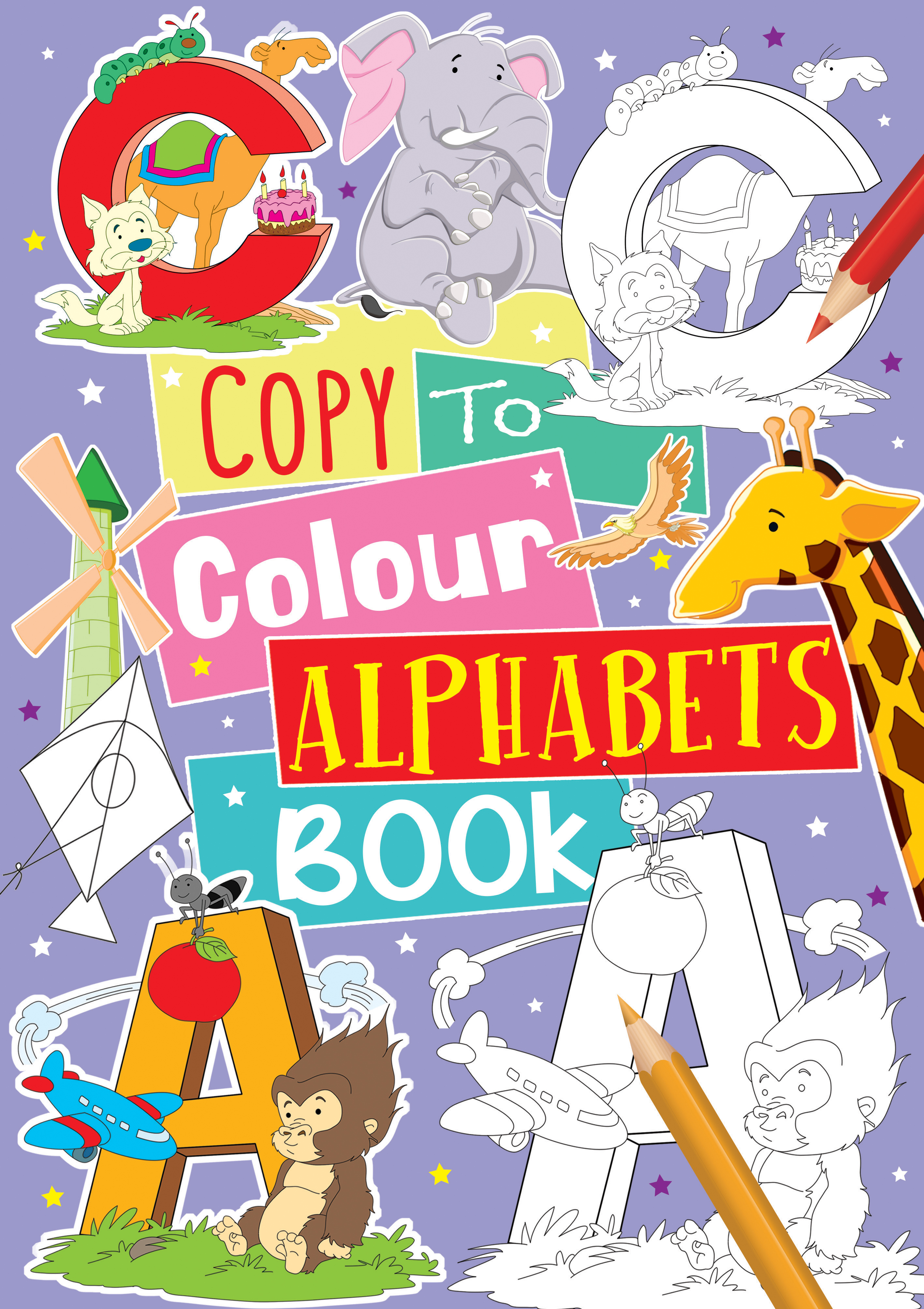 Giant Copy Colouring Alphabet