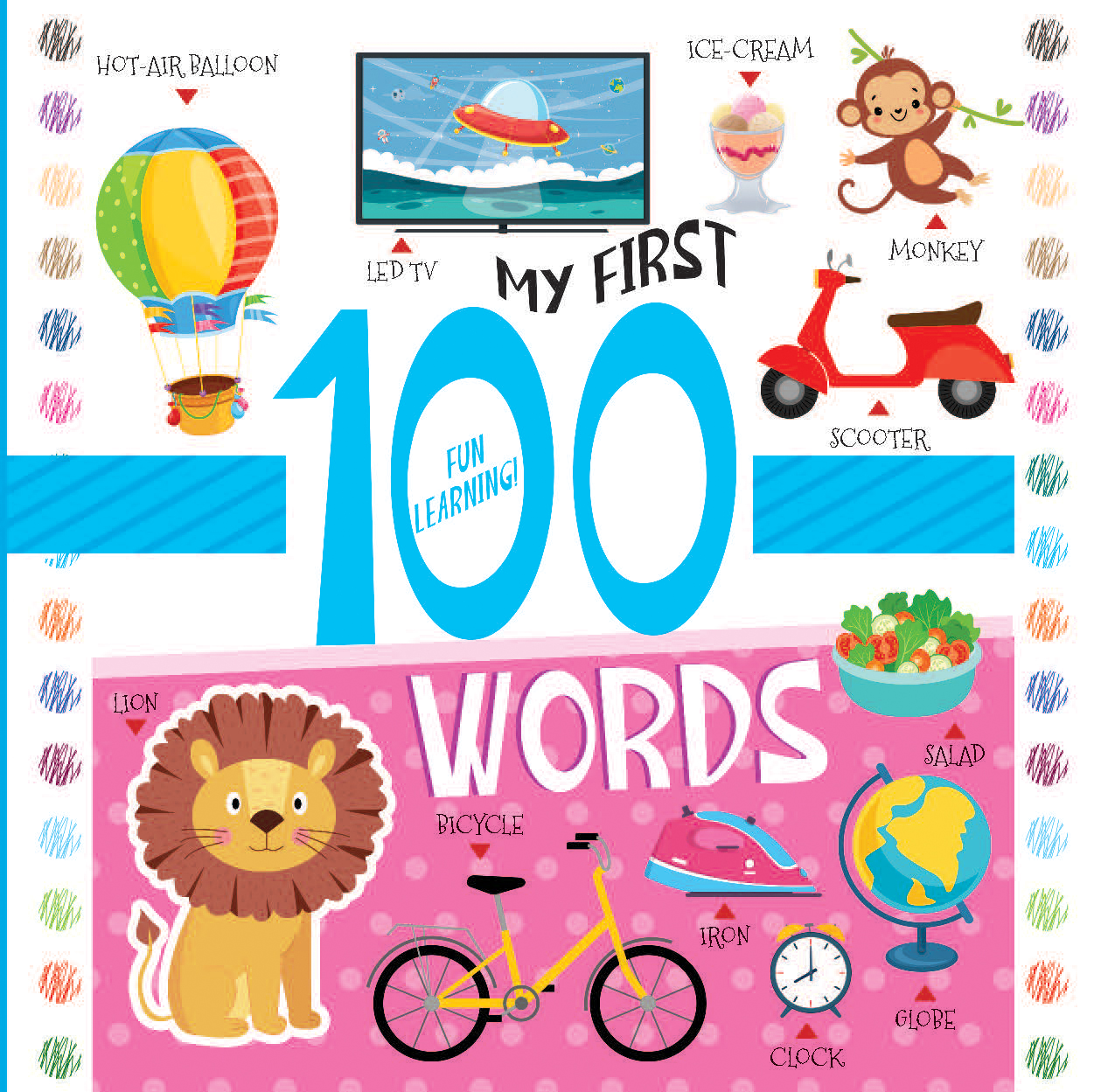 My First 100 Words Hardcase Padded book First 100 words