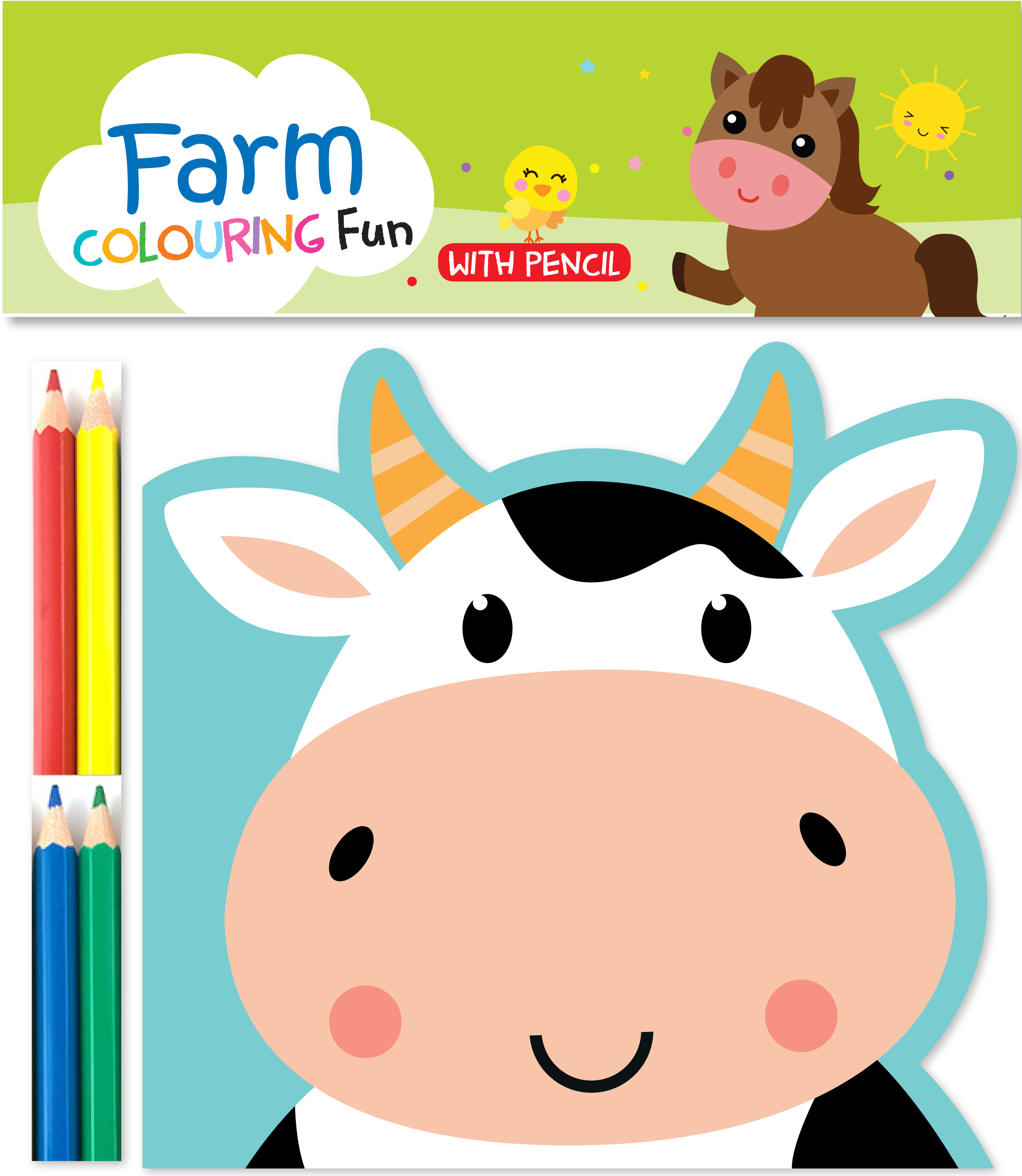 Farm Colouring Fun with Pencil